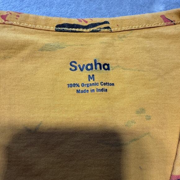 Svaha Ethnic Cave Art Arches Hunters Twirl Dress Sz: M w/ Pockets Flare - Picture 5 of 9